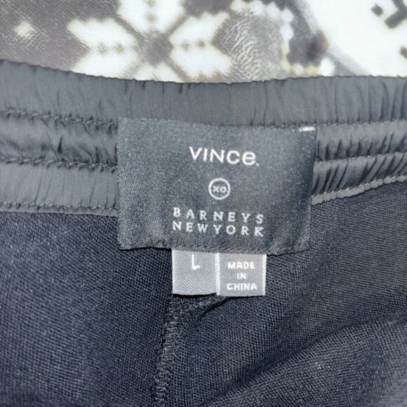VINCE. XO Barney’s New York Black Stretch Drawstring Pull- On Skirt Size Large - Picture 9 of 13
